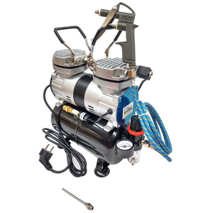 ZESTAW DO PRZEDMUCHIWANIA CZYSZCZENIA KOMPUTERA KOMPRESOR MINI KOMPUTERÓW liczarek 6 BAR sprężarka dwutłokowy 30T zdjęcie nr 8