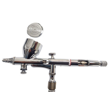 AEROGRAF AB180 + MINI KOMPRESOR 4BAR NOWY VAT DO AEROGRAFII SPRĘŻARKA AIR BRUSH STUDIO AB-180 zdjęcie nr 14