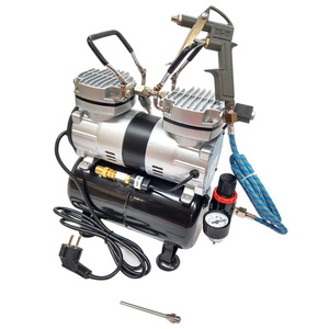 ZESTAW DO PRZEDMUCHIWANIA CZYSZCZENIA KOMPUTERA KOMPRESOR MINI KOMPUTERÓW liczarek 6 BAR sprężarka dwutłokowy 30T zdjęcie nr 9