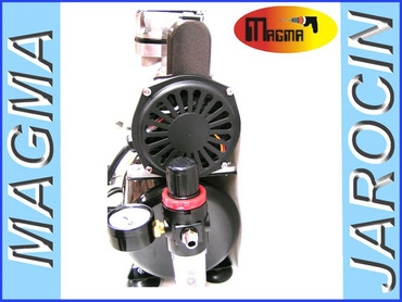 Kompresor modelarski zestaw z aerografem TG130 TG-130 zdjęcie nr 3