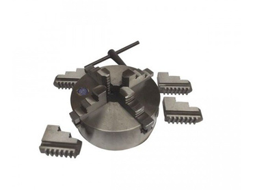 Uchwyt tokarski 160mm 4 szczękowy samocentrujący DK12 zdjęcie nr 1