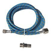 Wąż pneumatyczny 1/4"-1/8" 1,8m wężyk przewód do Aerografu/Kompresora + króciec GZ 1/4"