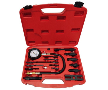 Zestaw do sprawdzania kompresji diesel tester TU15b ciśnienia miernik sprężania czarna walizka zestaw do sprawdzania kompresji 10452 1011G FT439 TU-15B zdjęcie nr 2