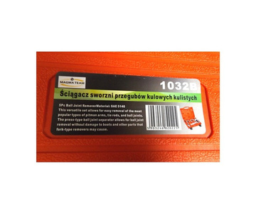 Ściągacz sworzni przegubów kulowych kulistych 1032B zestaw ściągacze 1492 zdjęcie nr 5