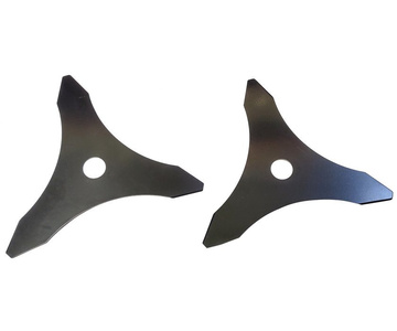 Nóż ostrze do kosy spalinowej 3 zębny 3T piła tnąca tarcza Metal blade typ A trójząb zdjęcie nr 2