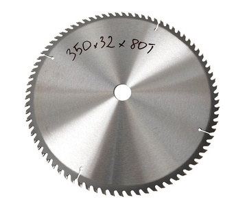 Piła tarcza tarcze do cięcia drewna 350mm 80T z widią 350x32-25,4 mm x 80 zębów widiowa AJM Tools 350x32x80t zdjęcie nr 2