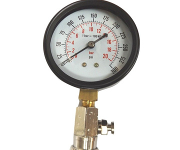 Tester sprężaniabenzyna G324 miernik paliwa G324 manometrdo pomiaru ciśnienia B COMPRESSION CAR ENGINE TEST GAUGE TESTER KIT TOOL UNIQUE COMPRES 1006G zdjęcie nr 13