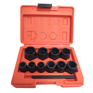 Zestaw nasadek do odkręcania zniszczonych śrub 11szt 9-19mm zdjęcie nr 1