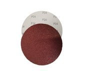 Krążki ścierne 180 mm papier na rzep gr. 24 100 szt ścierny krążek samoprzylepne