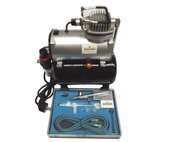 Zestaw do aerografii kompresor z butlą TC-20T + aerograf  TG-207K