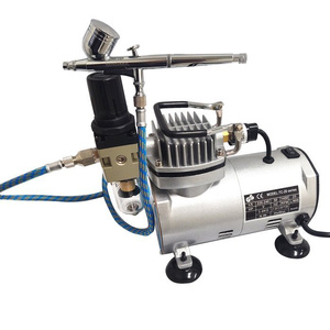 Aerograf 130K AB130K AB-130K kompresor mini zestaw do aerografii zdjęcie nr 6