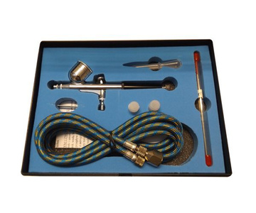 Kompresor z butlą do aerografu do aerografii TC-18T + aerograf TG-130K 0,2 0,3 0,5 Airbrush compressor zdjęcie nr 2