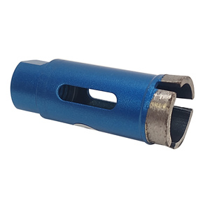 Wiertło diamentowe 25 mm z gwintem M14 niebieskie granitu otwornica koronka kamień zdjęcie nr 2