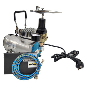 Zestaw do aerografii kompresor TC-20C + aerograf AB-207 zdjęcie nr 9