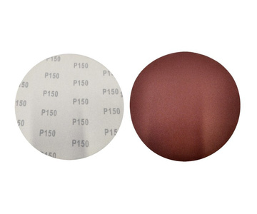 Krążki ścierne 180 mm papier na rzep gr. 150 100 szt ścierny krążek samoprzylepne zdjęcie nr 6