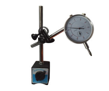 Czujnik zegarowy 0-10mm + statyw magnetyczny 60kg Przyrząd do pomiaru tarcz hamulcowych zestaw do sprawdzania bicia czujnik zegarowy 107-601-105 statywem 0-10mm 106-102-101 zdjęcie nr 5