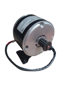 Silnik elektryczny 24V 250W z rolką i łapami silnik elektryczny 1016 brushed belt drive mount  zdjęcie nr 1