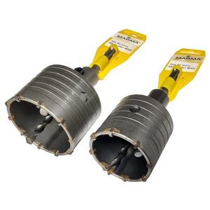 Otwornica do betonu 65mm + 80mm przejście adapter sds+ plus frez przejścia zestaw zdjęcie nr 7