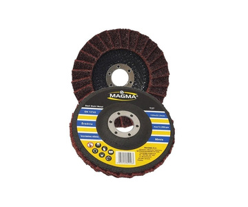 Tarcza lamelowa z włókniny 125 czerwona szlifowania polerowania włóknina lamelka listkowa zdjęcie nr 7