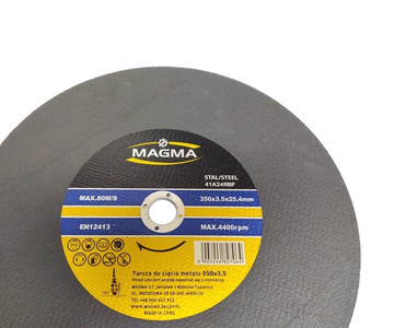 Tarcze MAGMA 350x3,5X25,4 tarcze do metalu PRO 350X25,4 zdjęcie nr 2