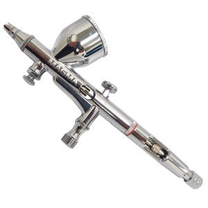 Aerograf AB-130K AB130K AB 130K kompresor z butlą zestaw malarski mini zdjęcie nr 12