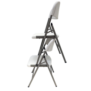 Krzesła cateringowe / campingowe składane 2 sztuki zestaw kateringowe ogrodowe bankietowe rozkładane premium krzesła zdjęcie nr 5
