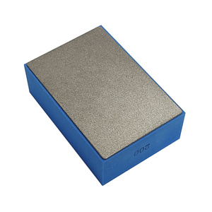 Diamentowa kostka do szlifowania gresu kamienia gąbka 90x55 gradacja 200 polerska poler gres kamień g200 zdjęcie nr 2