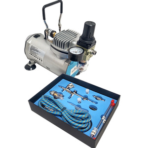 Aerograf AB-180K AB 180K AB 180K z kompresorem zestaw do malowania zdjęcie nr 11