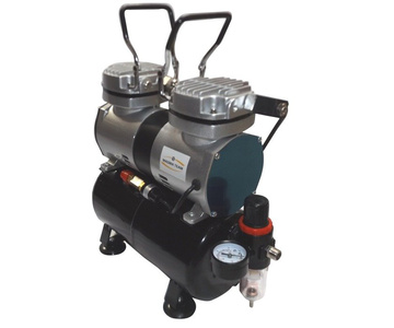 Aerograf 180S z kompresorem dwutłokowym do malowania TU30T TG-180S zdjęcie nr 5