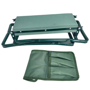 Klęcznik ogrodowy i siedzisko skladany pianka 3w1 + torba x 2 organizer klęcznik taboret przybornik na narzędzia zdjęcie nr 22