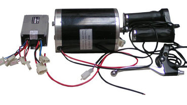 Silnik elektryczny 48V 1000W + sterownik + manetka + dźwignia hamulca zdjęcie nr 2