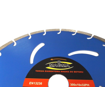 Tarcza diamentowa do betonu 300x32mm MSG302 Magma MSG 300x32 300 x 32 300x32mm zdjęcie nr 4