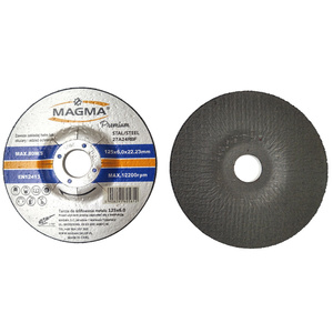 10 Tarcz do szlifowania metalu stali 125x6,0mm MAGMA Premium 125x6 125 x 6 zdjęcie nr 5