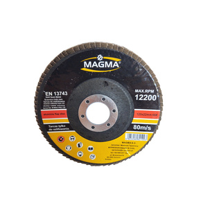 Tarcza tarcze do metalu szlifowania  lamelka listkowa 125mm gr60 P60 Magma Tarcza lamelkowa Elektrokorund płytkowa płytkowe zdjęcie nr 1