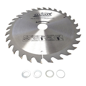 Piła tarcza tarcze do cięcia drewna 230mm 30T z widią 230x32 30/25,4/22,2/20 mm x 30 zębów widiowa Magma 230x32x30t zdjęcie nr 1