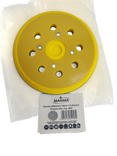 Dysk do szlifierki na rzep 125 mm 8 dziur z pianką 8 otworów+otwór na środku talerz 125mm