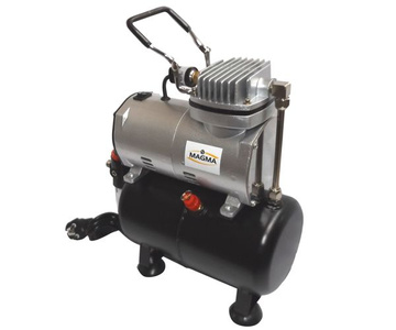 Kompresor z butlą do aerografu do aerografii TC-20T + aerograf AB-128 Airbrush compressor AB128 AB 128 zdjęcie nr 9