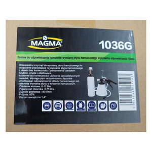 Zestaw do odpowietrzania hamulców wymiany płynu hamulcowego wysysarka odpowietrzenia 1036G odsysacz płynu chłodzącego zdjęcie nr 12