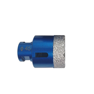 Otwornice diamentowe 5 elementów 25 / 35 / 45 / 55 / 68 mm M14 marmur granit ceramika glazura koronka koronki otwornica zdjęcie nr 10