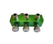 Rodzielacz powietrza do aerografu lakierniczego 3x trójnik A9-3