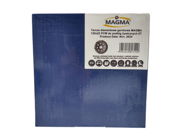 Tarcza diamentowa garnkowa MAGMA 125 x 22 PCW do podłóg żywicznych 6T PCW polikrystaliczny PKD Tarcza do usuwania subitu PCD zdjęcie nr 12