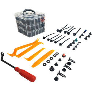 Spinki kołki klipsy samochodowe do tapicerki auta 655 ele zestaw + ściągacz 010368NB zdjęcie nr 11