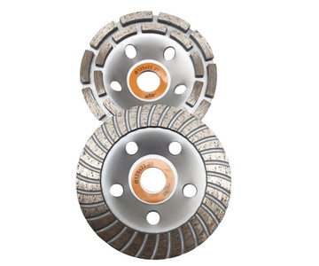 Tarcze diamentowe garnkowe Silver 125x22,2mm segmentowa dwurzędowa turbo 125mm diament 5mm Magma SCWD125P SCWTP125 zdjęcie nr 4