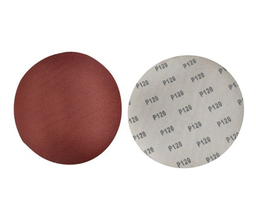 Krążki ścierne 225mm papier na rzep gr. 120 10szt ścierny krążek samoprzylepne styropianu zdjęcie nr 5
