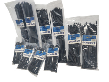 Zestaw opasek zaciskowych 1000 szt czarne z filtrem UV zdjęcie nr 4