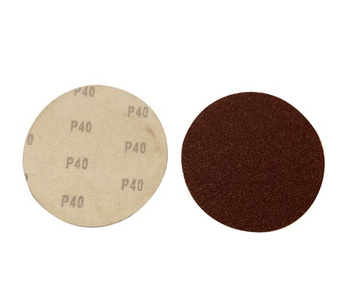 Krążki ścierne 125mm papier na rzep gr. 24 100szt ścierny krążek samoprzylepne zdjęcie nr 1