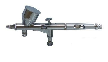 AEROGRAF AB180 Z DYSZĄ 0.2 ORAZ 0.30 DO AEROGRAFII + króciec GZ 1/4 i wężyk Airbrush AB-180 zdjęcie nr 6