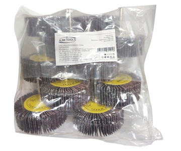 Ściernica trzpieniowa listkowa 80x30x6 P40 listowych na trzpieniu zdjęcie nr 11