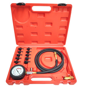  Tester ciśnienia oleju miernik próbnik sprężania Engine Oil Pressure Test Kit Tester Low Oil 0-10 BAR  1017G