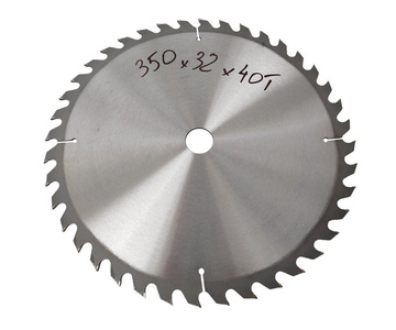 Piła tarcza tarcze do cięcia drewna 350mm 40T z widią 350x32-25,4 mm x 40 zębów widiowa AJM Tools 350x32x40t zdjęcie nr 2